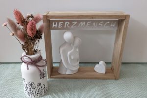 Deko * Liebespaar * Hochzeit * Herzmensch