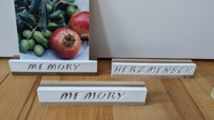 Fotohalter * Kartenhalter * Klötzchenliebe